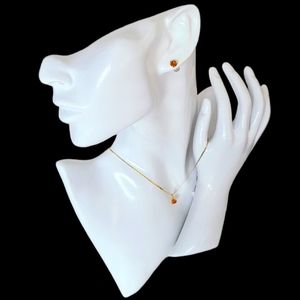 CITRIN Earrings & Pendant